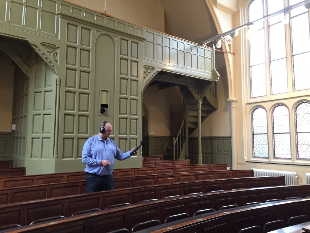 Gadourekzaal in het Boumangebouw te Groningen